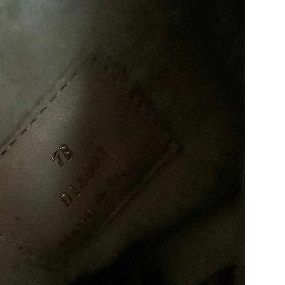 Cole Haan Suede Wedge Boots with Fur Lining and‎ Buckle Accent Women's Size 7B